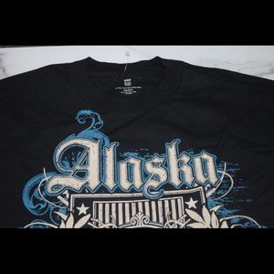 Vintage-Style Alaska Printed Tee
